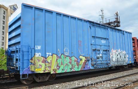 Car/wagon LW9077 right side / coté droit